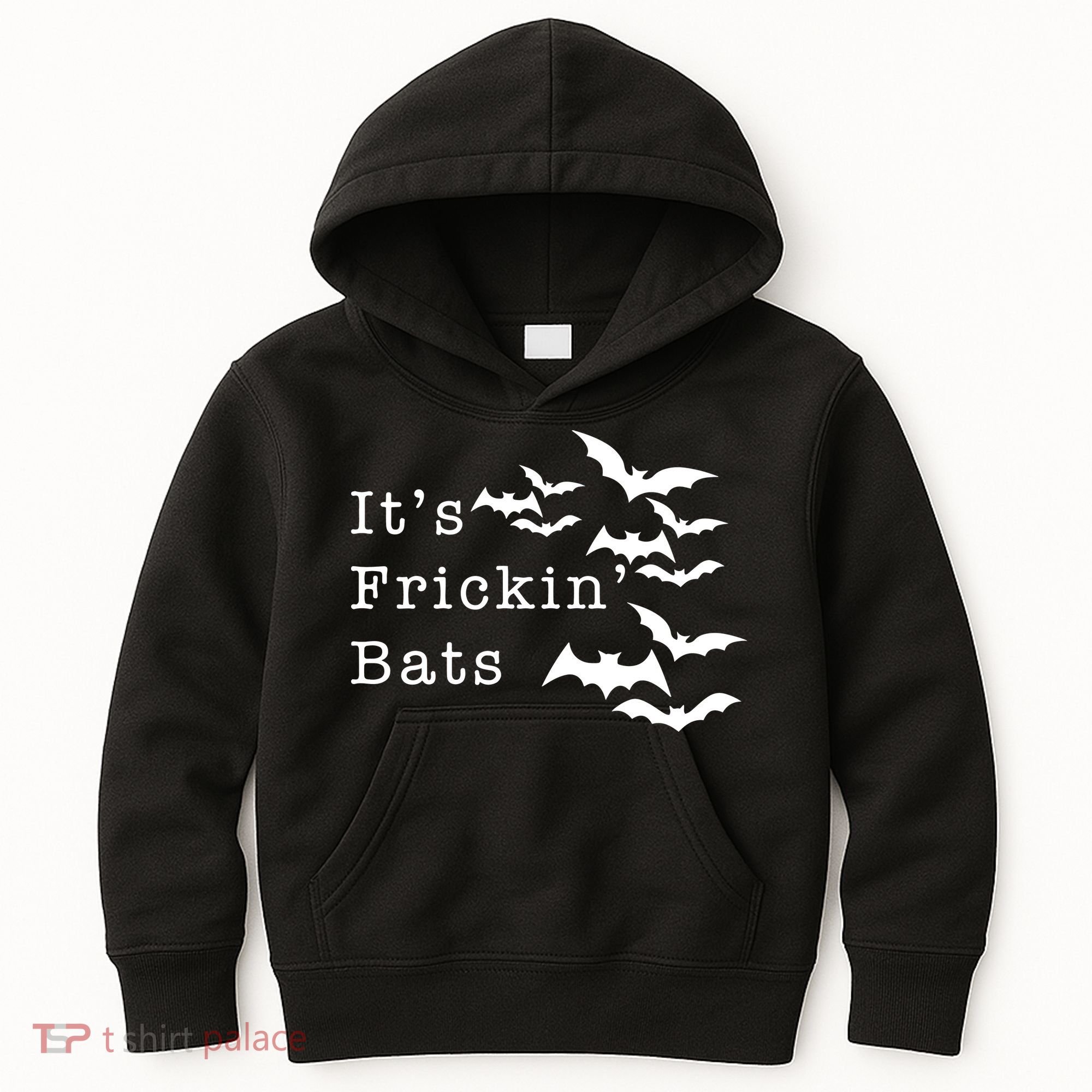 ItS Frickin Bats Halloween Kids Hoodie