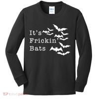 ItS Frickin Bats Halloween Kids Long Sleeve Shirt thumb 0
