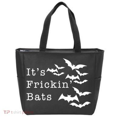 ItS Frickin Bats Halloween Tote Bag