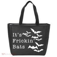 ItS Frickin Bats Halloween Tote Bag thumb 0