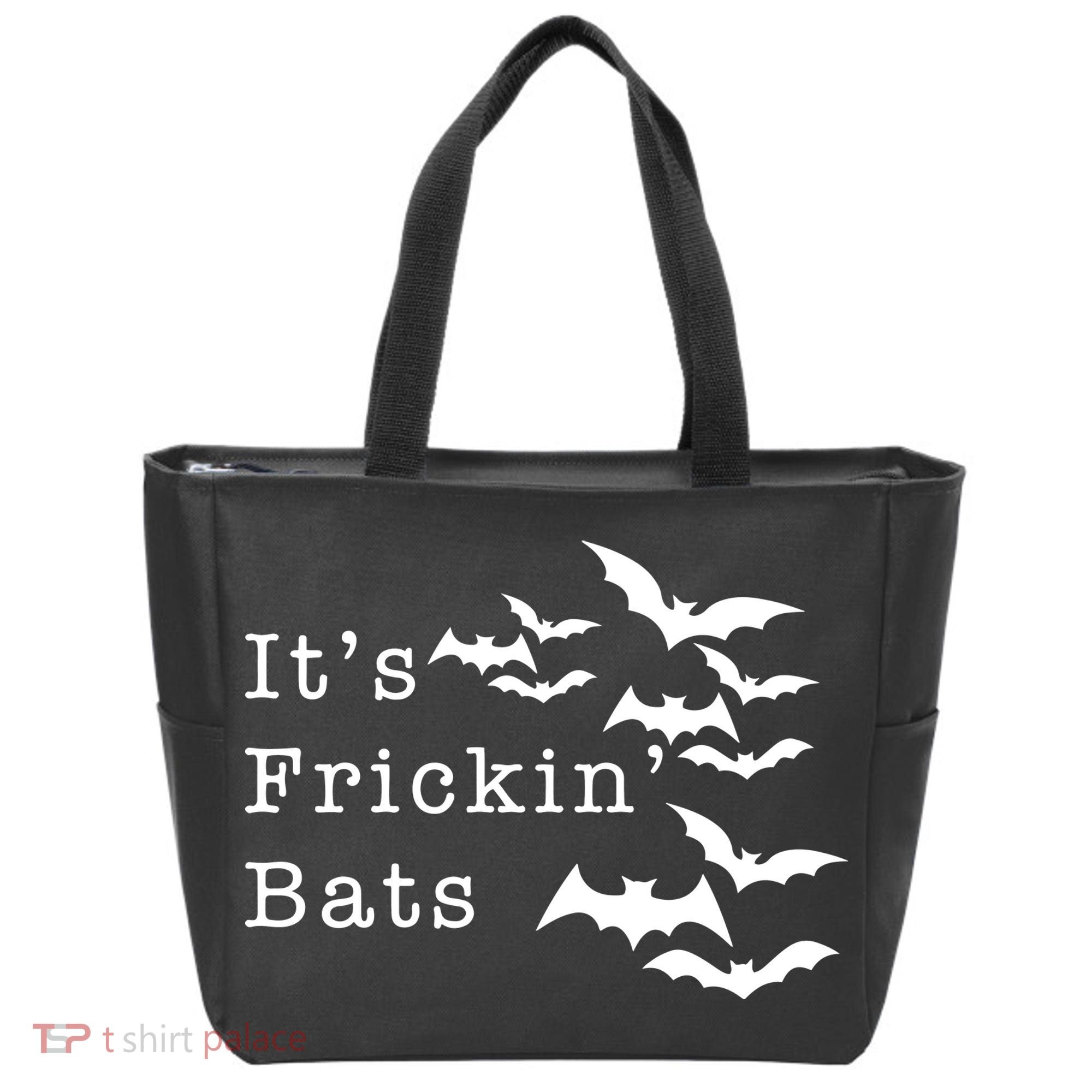 ItS Frickin Bats Halloween Tote Bag