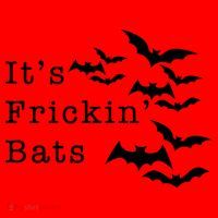 ItS Frickin Bats Halloween Santa Hat thumb 1