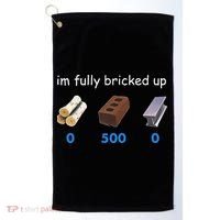 Im Fully Bricked Up Golf Towel thumb 0