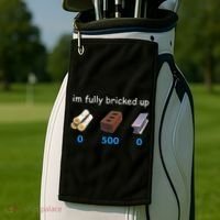 Im Fully Bricked Up Golf Towel thumb 2