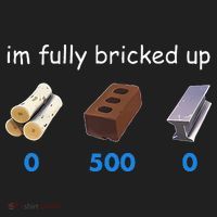 Im Fully Bricked Up Golf Towel thumb 3