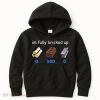 Im Fully Bricked Up Kids Hoodie thumb 0