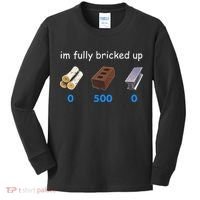 Im Fully Bricked Up Kids Long Sleeve Shirt thumb 0
