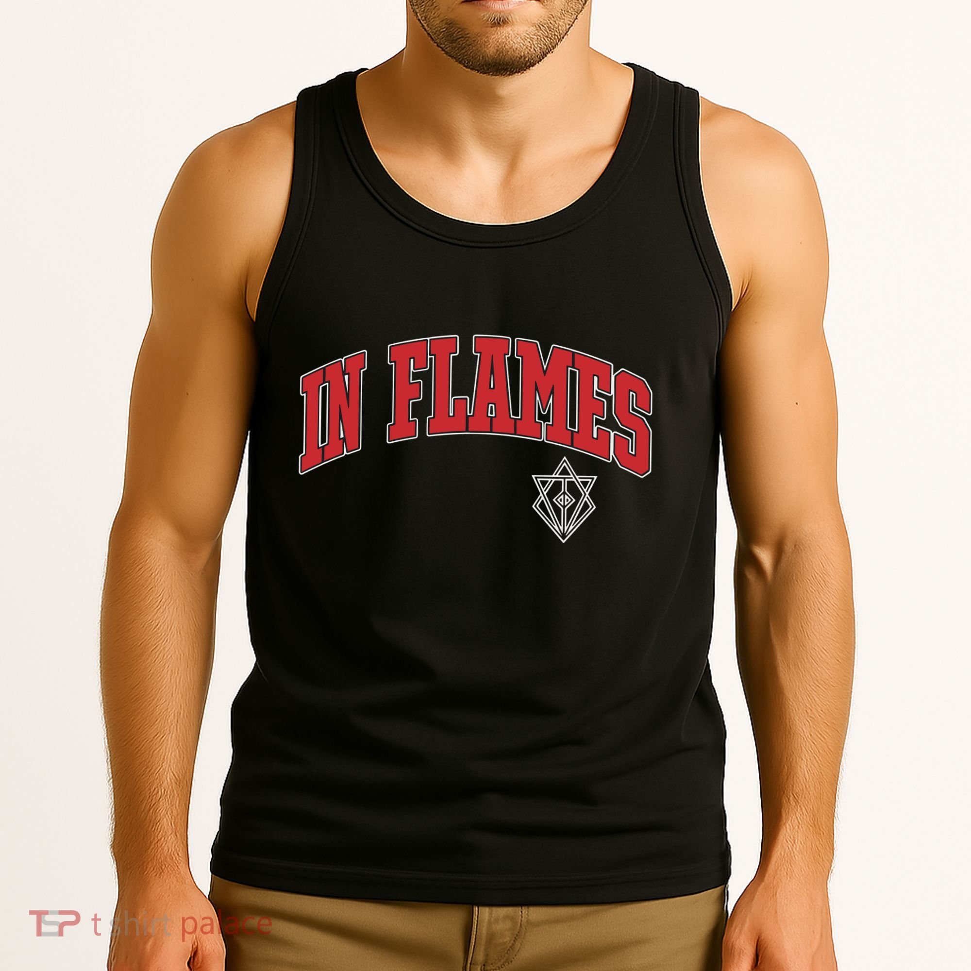 In Flames Collegiate Tank Top
