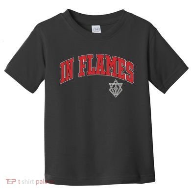 In Flames Collegiate Toddler T-Shirt