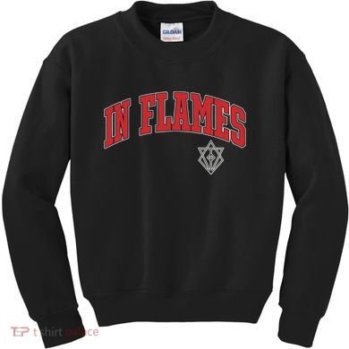 In Flames Collegiate Kids Sweatshirt