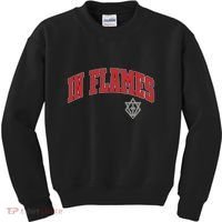 In Flames Collegiate Kids Sweatshirt thumb 0