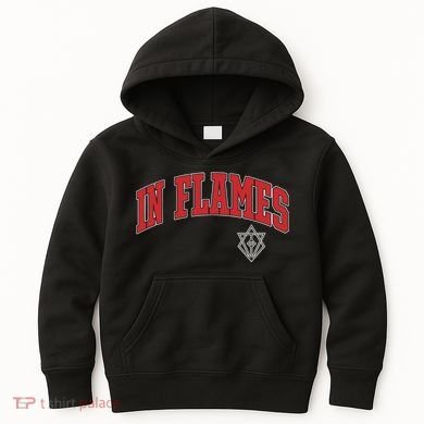 In Flames Collegiate Kids Hoodie