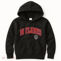 In Flames Collegiate Kids Hoodie thumb 0