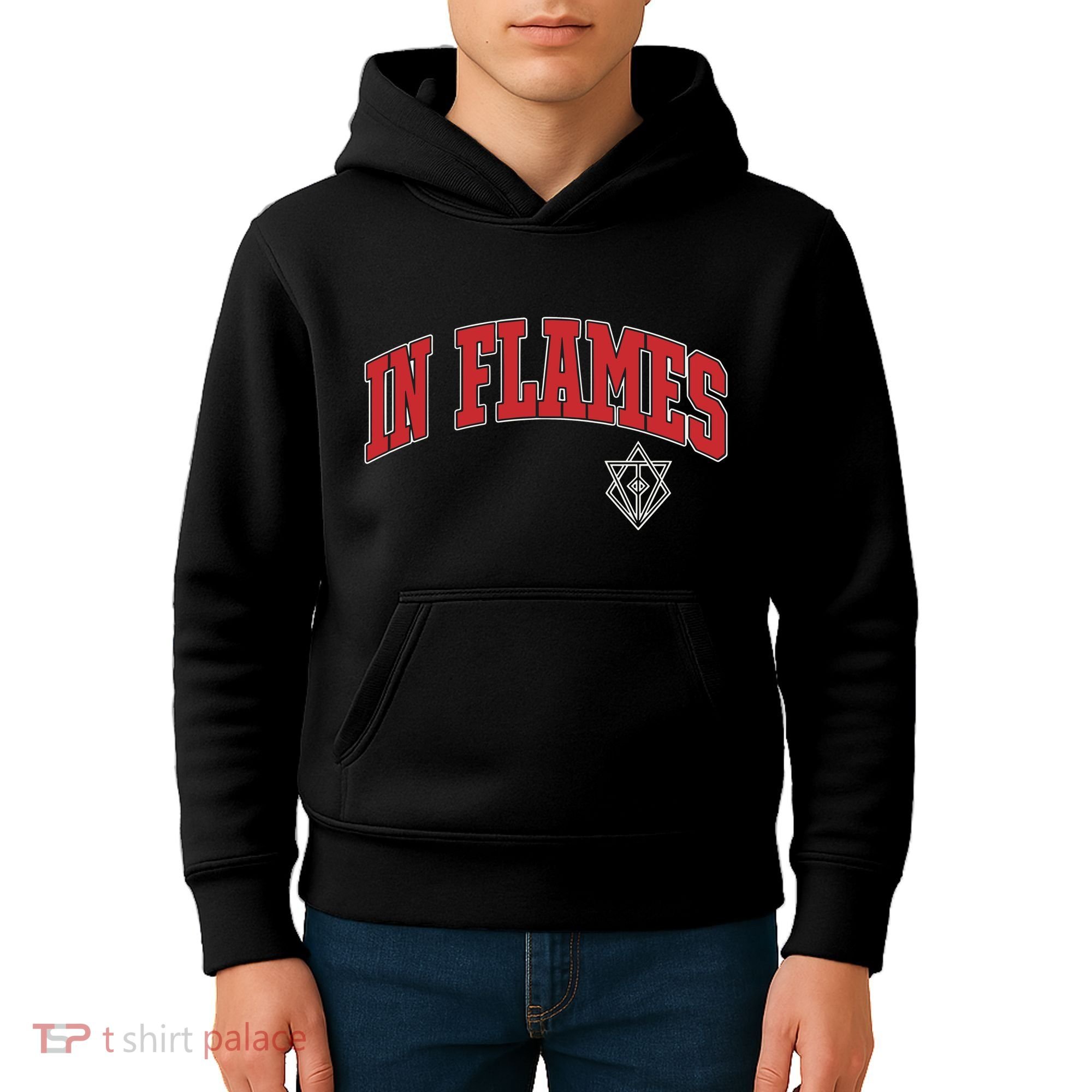 In Flames Collegiate Kids Hoodie