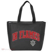 In Flames Collegiate Tote Bag thumb 0