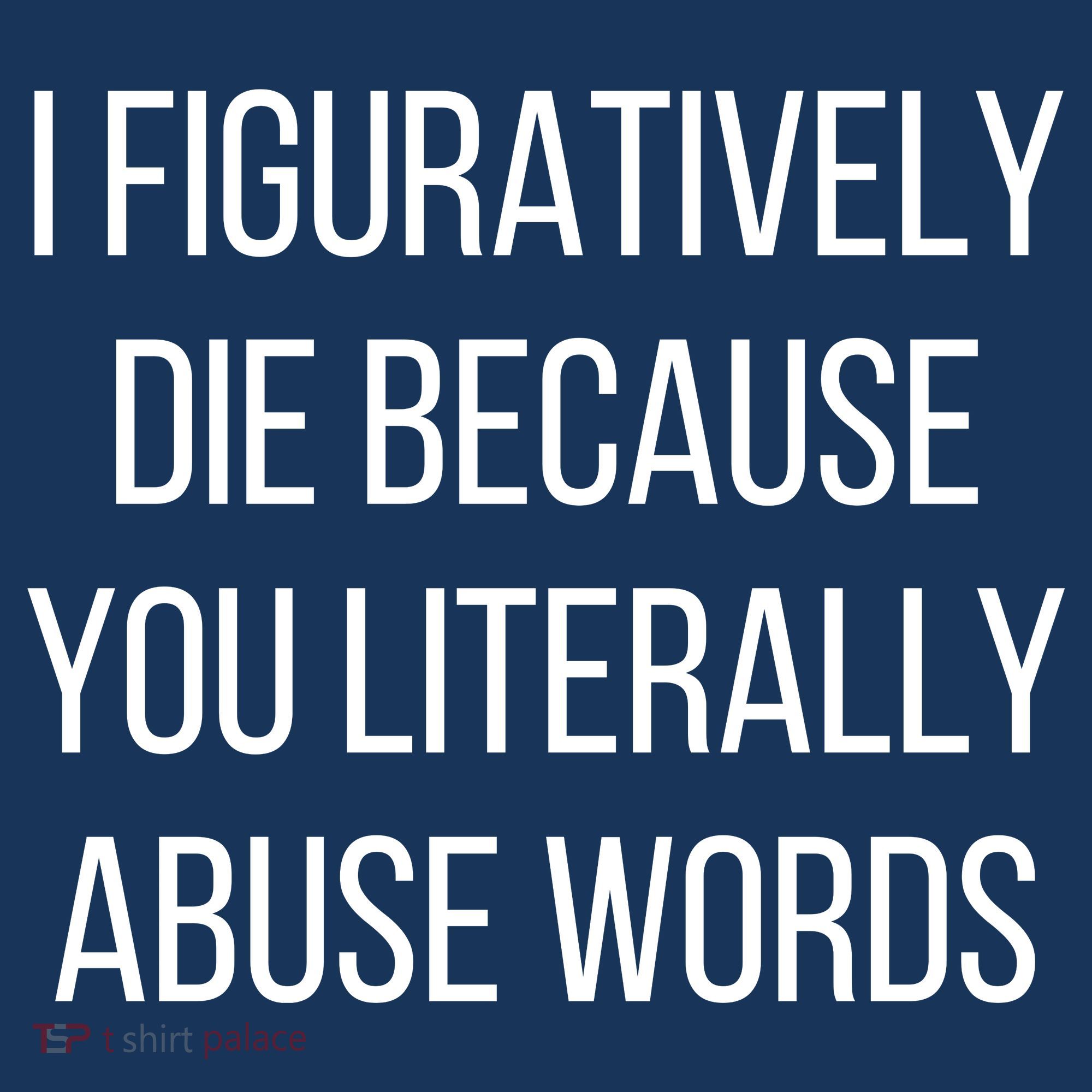 I Figuratively Die Because You Literally Abuse Words Beanie