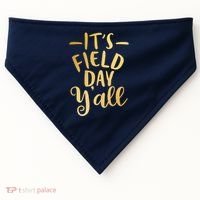 It's Field Day Y'all USA-Made Doggie Bandana thumb 0