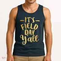 It's Field Day Y'all Tank Top thumb 3
