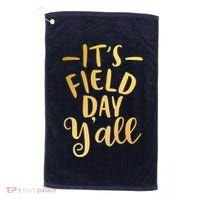It's Field Day Y'all Golf Towel thumb 0