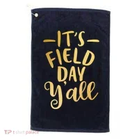 It's Field Day Y'all Golf Towel thumb 0