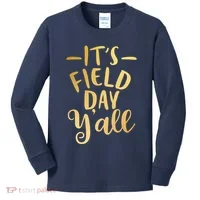 It's Field Day Y'all Kids Long Sleeve Shirt thumb 0