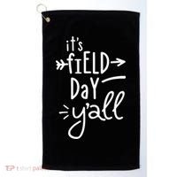 It's Field Day Y'all Class Golf Towel thumb 0