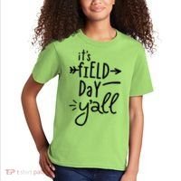 It's Field Day Y'all Class Kids T-Shirt thumb 2