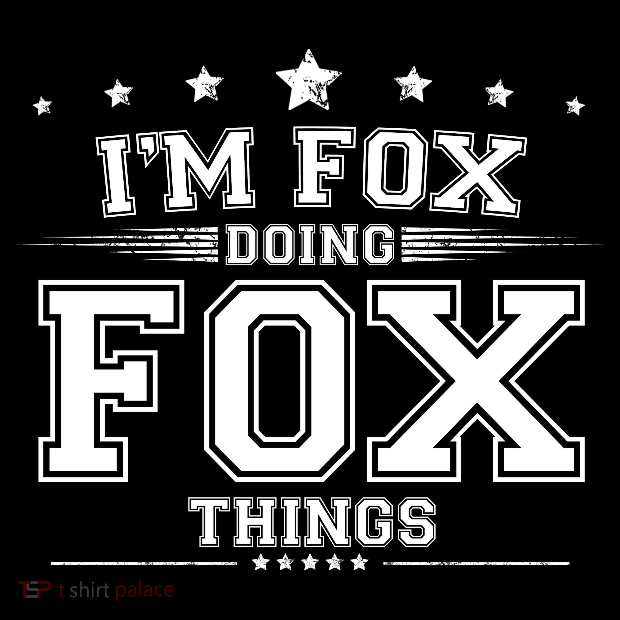 Im Fox Doing Fox Things Hoodie