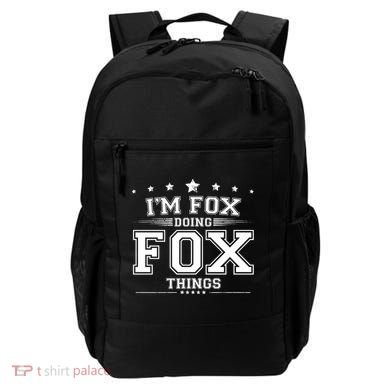 Im Fox Doing Fox Things Backpack