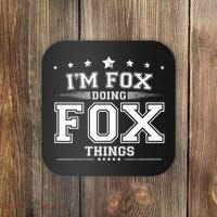 Im Fox Doing Fox Things Coaster thumb 0