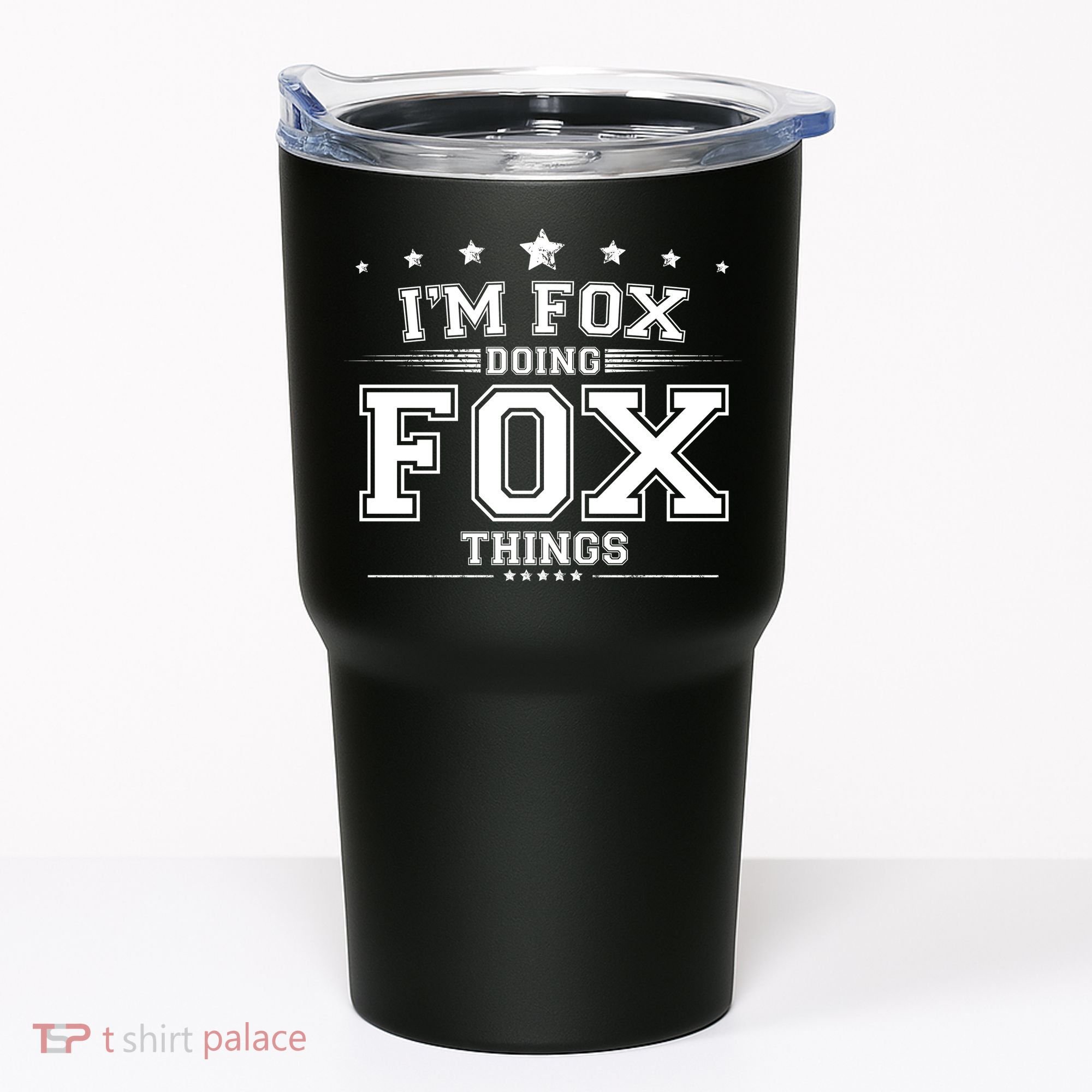 Im Fox Doing Fox Things Tumbler