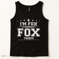 Im Fox Doing Fox Things Tank Top thumb 2