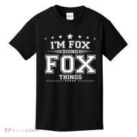 Im Fox Doing Fox Things Kids T-Shirt thumb 0