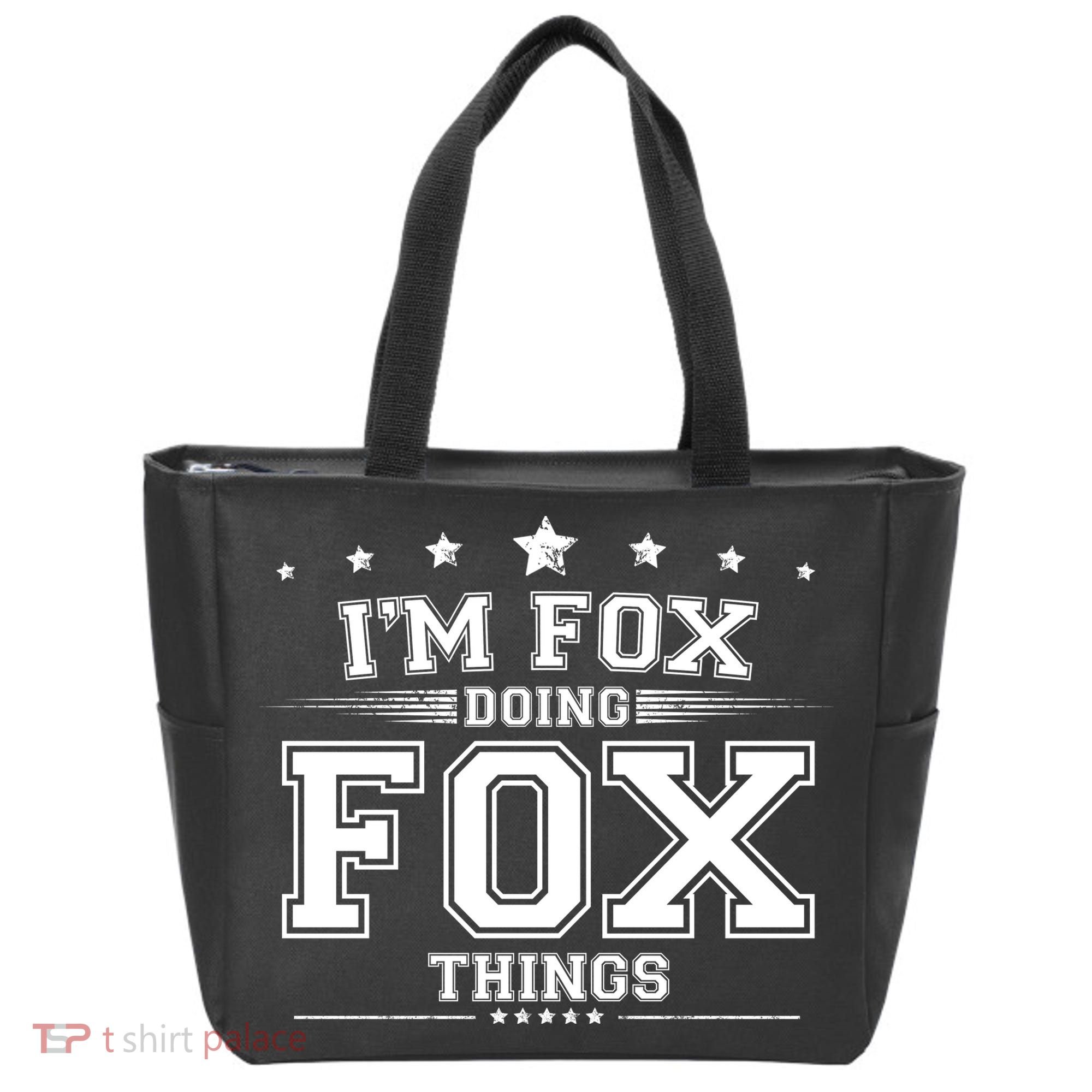 Im Fox Doing Fox Things Tote Bag