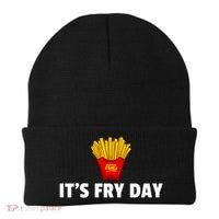 It's Fry Day French Fries Extra Hot Fry Cute Gift Beanie thumb 0
