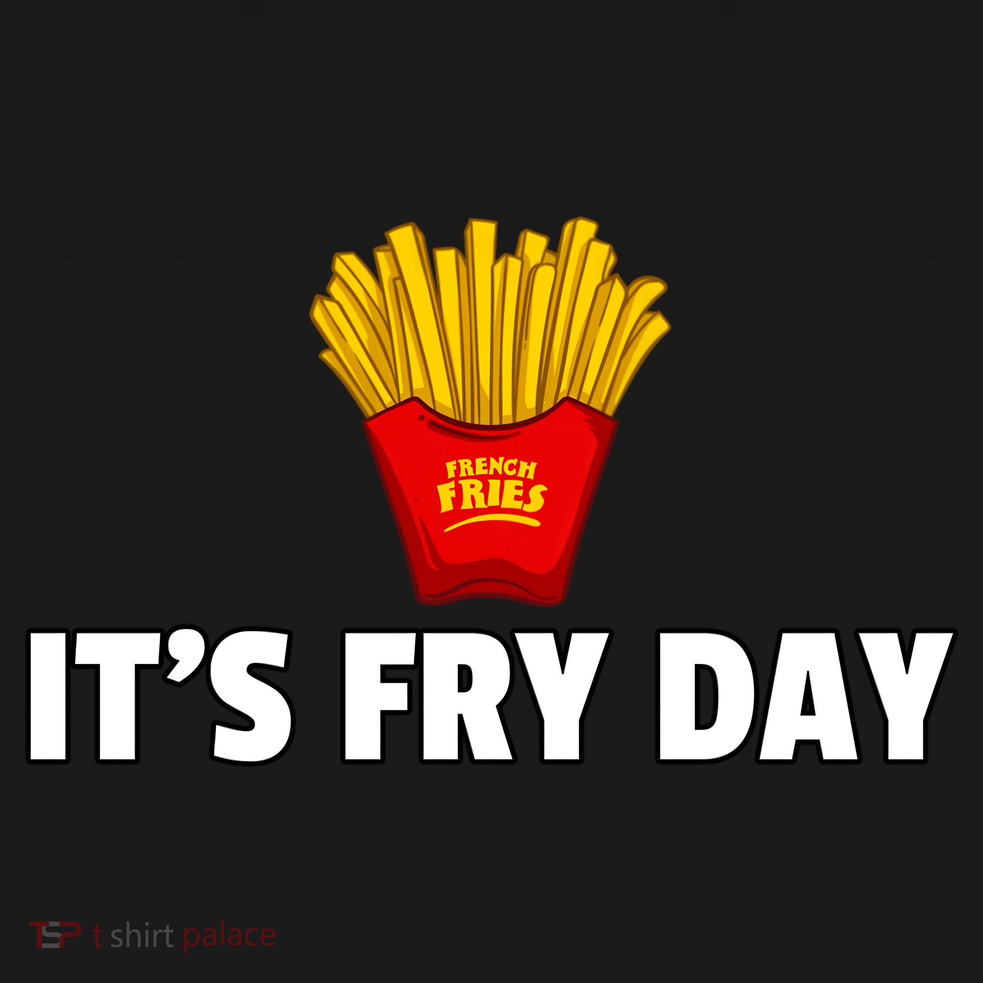 It's Fry Day French Fries Extra Hot Fry Cute Gift Women's Hoodie