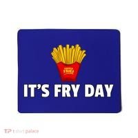 It's Fry Day French Fries Extra Hot Fry Cute Gift Mousepad thumb 0