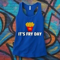 It's Fry Day French Fries Extra Hot Fry Cute Gift Women's Tank Top thumb 3