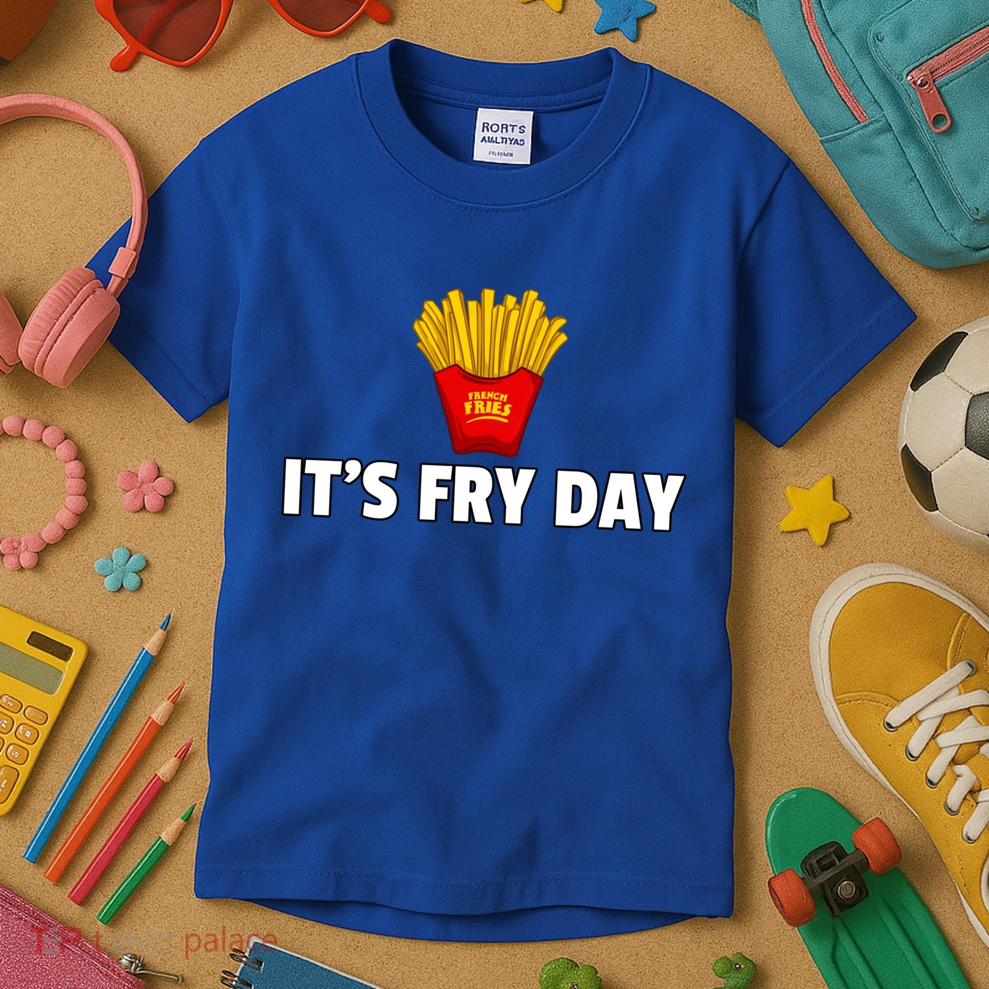 It's Fry Day French Fries Extra Hot Fry Cute Gift Kids T-Shirt