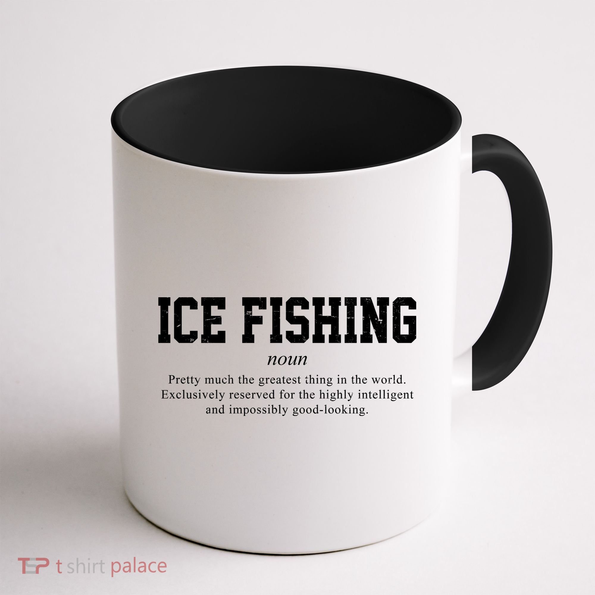 Ice Fishing Definition Funny Gift Coffee Mug