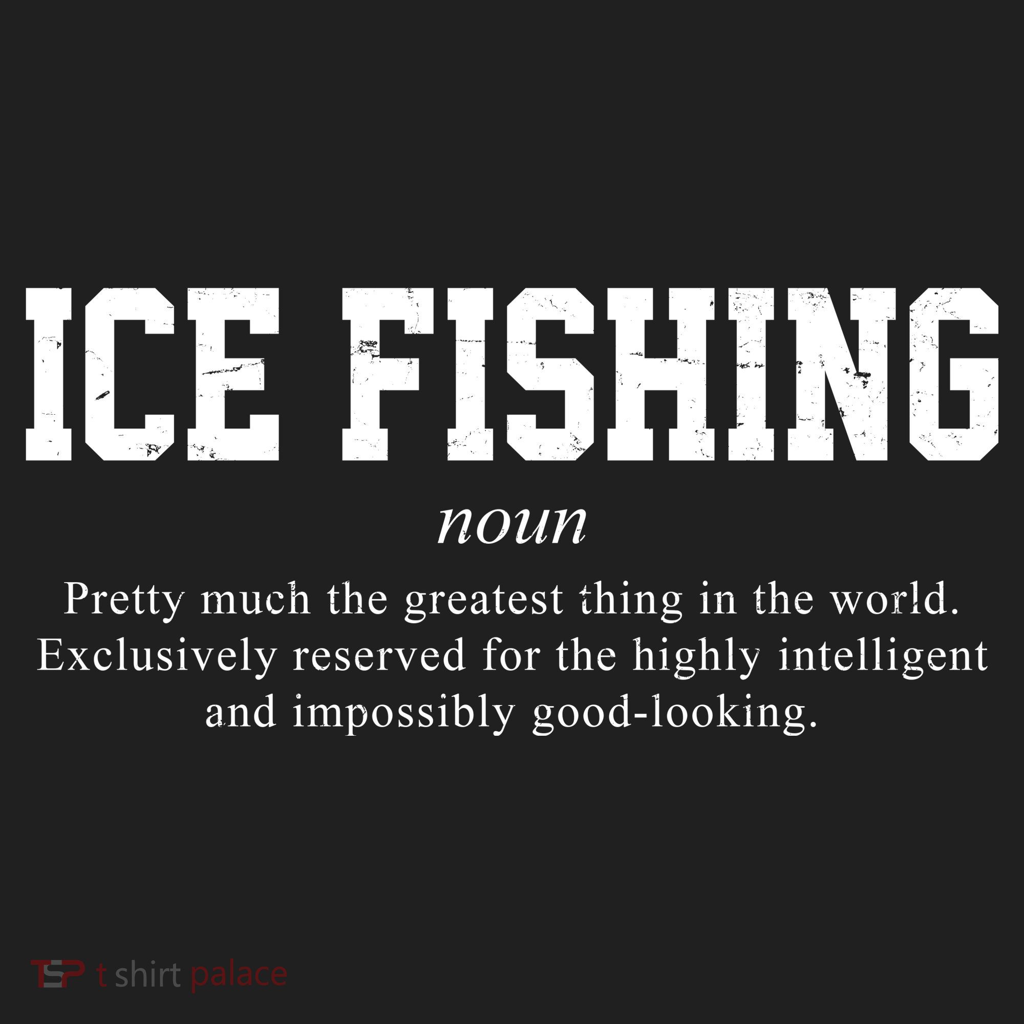 Ice Fishing Definition Funny Gift Beanie
