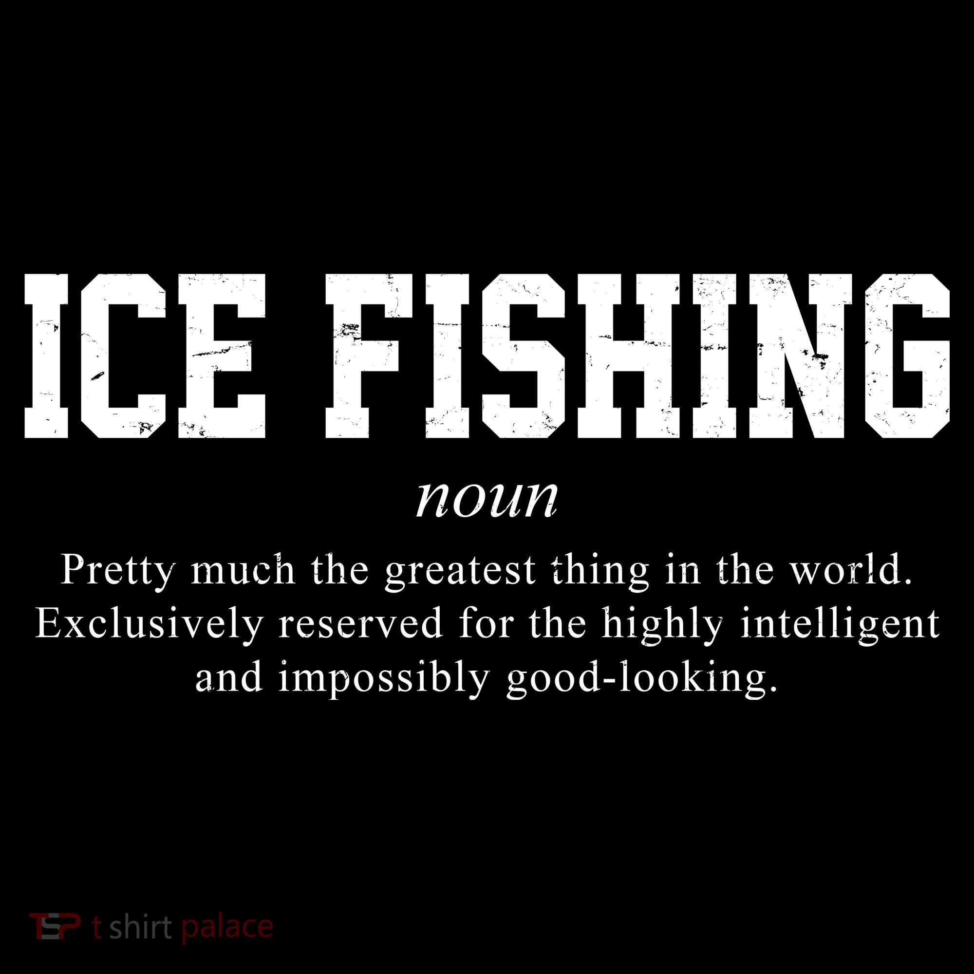 Ice Fishing Definition Funny Gift Women's Hoodie