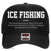 Ice Fishing Definition Funny Gift Hat thumb 0