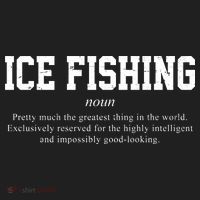 Ice Fishing Definition Funny Gift Hat thumb 2