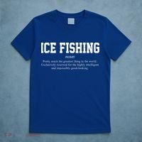 Ice Fishing Definition Funny Gift T-Shirt thumb 5