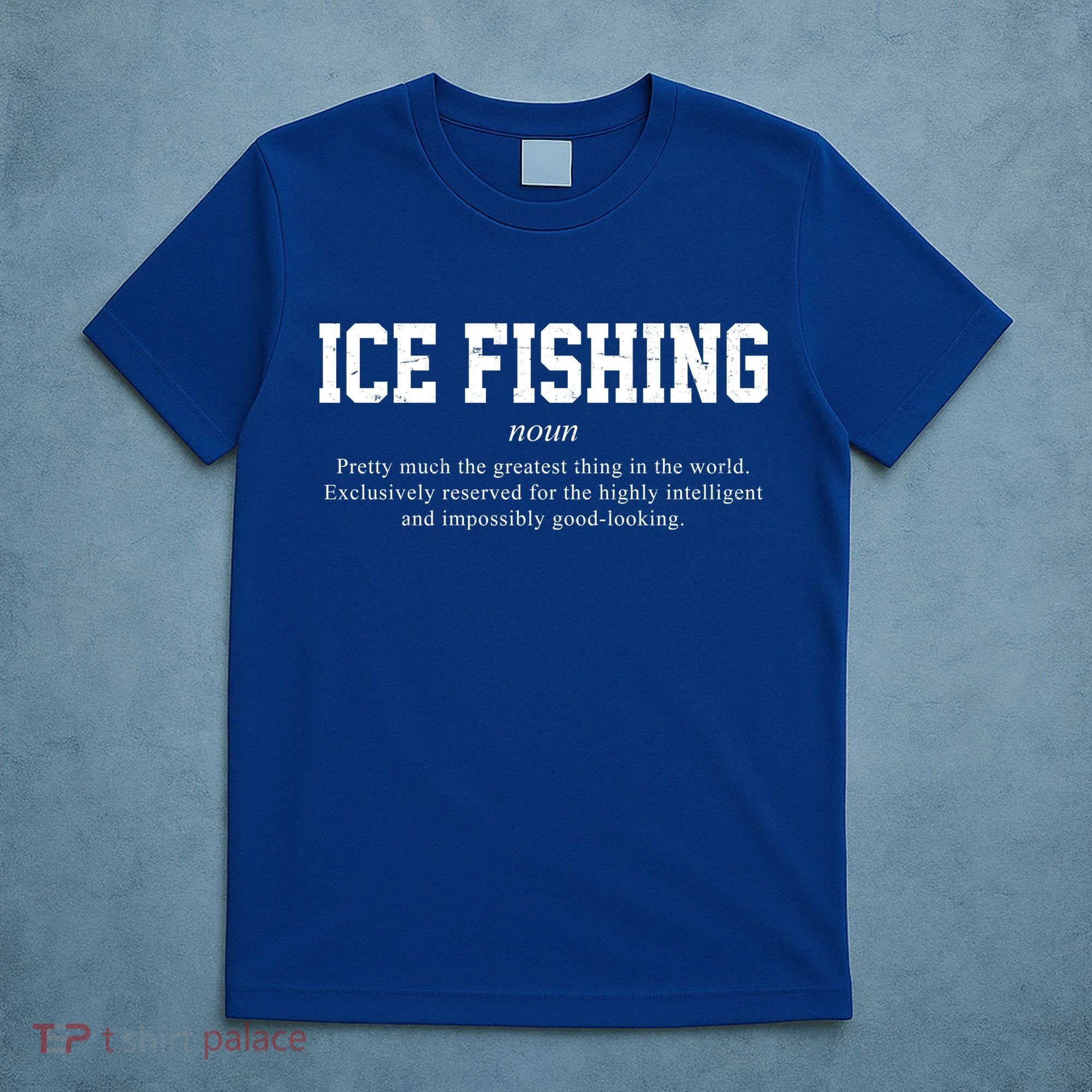 Ice Fishing Definition Funny Gift T-Shirt