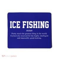 Ice Fishing Definition Funny Gift Mousepad thumb 0