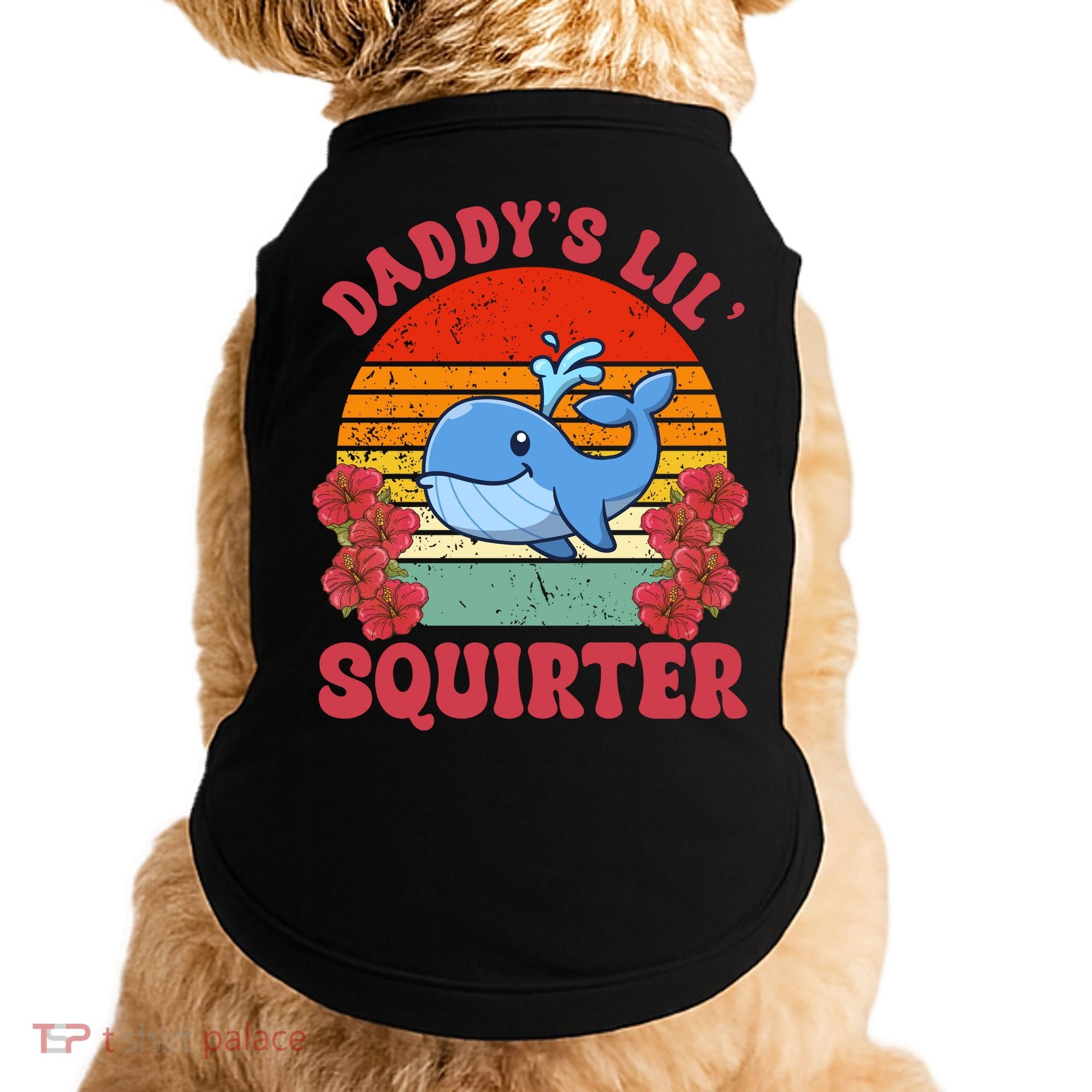 Inappropriate Funny Daddys Lil Squirter Embarrassing Doggie Tank