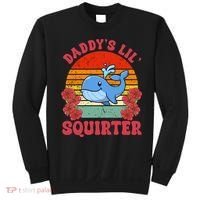 Inappropriate Funny Daddys Lil Squirter Embarrassing Sweatshirt thumb 0