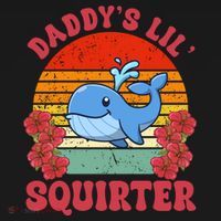 Inappropriate Funny Daddys Lil Squirter Embarrassing Bucket Hat thumb 4